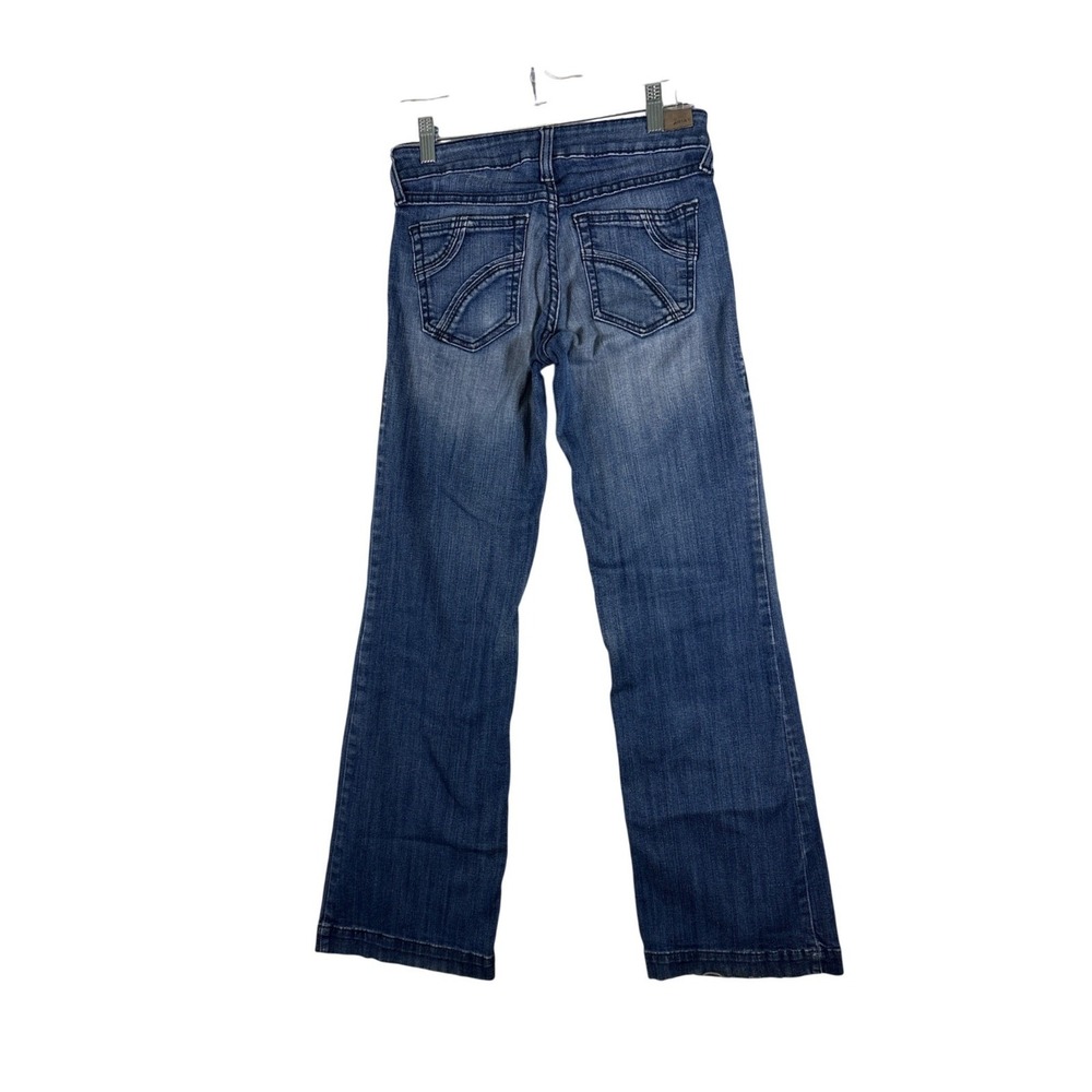 Ariat Denim Womens 27R Medium Wash Bootcut Jeans Blue 10031288 Stretch Western - Picture 2 of 6